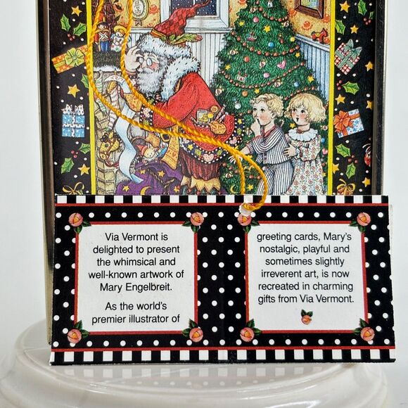 Mary Engelbreit Stained Glass Suncatcher The Night Before Christmas Via Vermont - Picture 7 of 8
